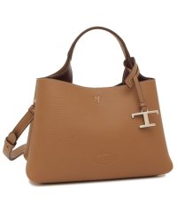 TODS/トッズ ショルダーバッグ ハンドバッグ Tタイムレス マイクロ 2WAY ブラウン レディース TODS XBWAPAEL000 QRI 9P13/505984824