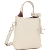 TODS/トッズ TOD'S ハンドバッグ ショルダーバッグ Tタイムレス マイクロ 2WAY ロゴ ホワイト レディース TOD'S XBWAPAT9000 QRI 9/505984825