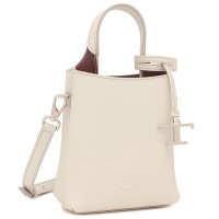 TODS/トッズ ハンドバッグ ショルダーバッグ Tタイムレス マイクロ 2WAY ロゴ ホワイト レディース TODS XBWAPAT9000 QRI 9P09/505984825