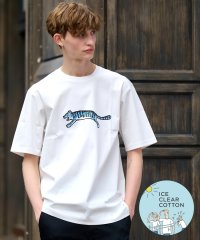 DRESSTERIOR/【接触冷感/抗菌防臭/消臭】ICE CLEAR COTTON ブルータイガーTシャツ/505985051