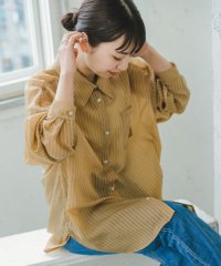 ITEMS URBANRESEARCH/シアーストライプビッグシャツ/505985151