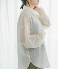 ITEMS URBANRESEARCH/シアーストライプビッグシャツ/505985151