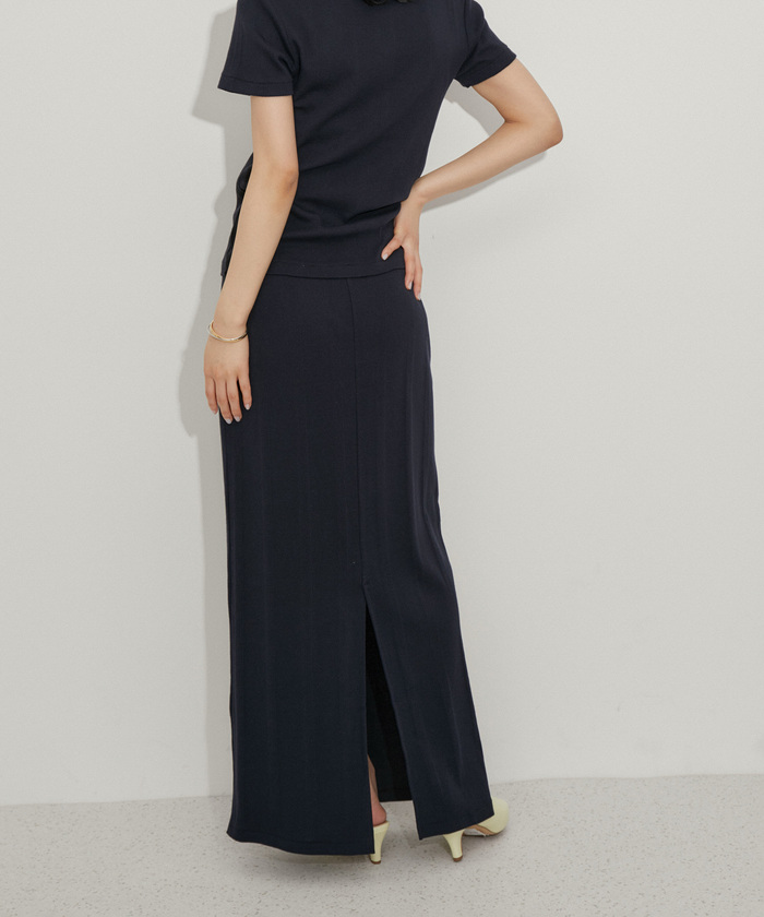 美品　アダムエロペ別注　 Miller ロングスカート　ブラック Miller for ADAM ET ROPE'】Long Skirt(505985346) | アダム エ