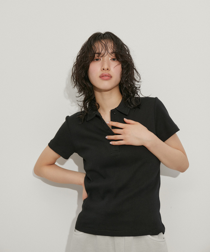 Miller for ADAM ET ROPE'】別注 Polo Tee（ポロシャツ