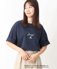 a.v.v (MEN)/【KANGOL】スクエアプリントロングシルエットTシャツ/505890279