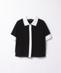 LANVIN COLLECTION/ニット切り替えシャツカットソー/505896928