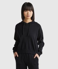 BENETTON (women)/【セットアップ対応商品】コットン100％無地ニットパーカー/505932908