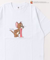 MARUKAWA/Tom&Jerry/トムとジェリー ワンポイント 刺繍 半袖Tシャツ キャラクター Tシャツ メンズ レディース /505953055