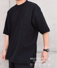 SHIPS any MEN/SHIPS any: 〈接触冷感・遮熱・UVカット機能等〉サマーファンクション 鹿の子 ポケット Tシャツ 24SS◆/505970271