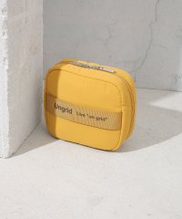 UNGRID bag/アングリッド Ungrid 撥水ソフトナイロン ロゴテープ 多機能化粧ポーチ/505984213