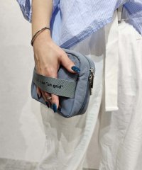 UNGRID bag/アングリッド Ungrid 撥水ソフトナイロン ロゴテープ 多機能化粧ポーチ/505984213