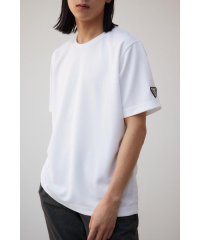 AZUL by moussy/ロゴプレートポンチクルーネックTシャツ/505985745