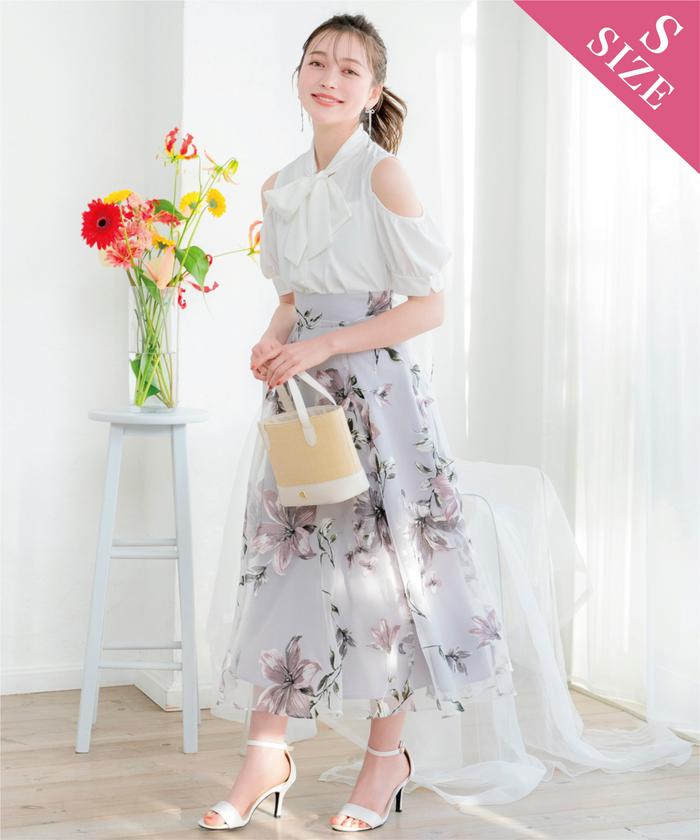 セール 40%OFF】オパールフラワープリントスカート(505985776