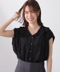 N Natural Beauty Basic/ラッフルカラーブラウス/505985804