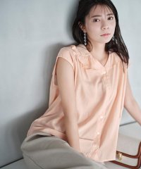 N Natural Beauty Basic/ラッフルカラーブラウス/505985804