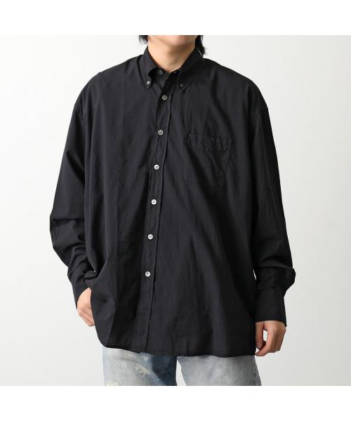 OURLEGACY】WELDING SHIRT Worn Brown Lambskin レザーシャツ