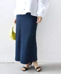 SHIPS WOMEN/【WEB限定】〈手洗い可能〉ラメ リブ ニット スカート/505986252