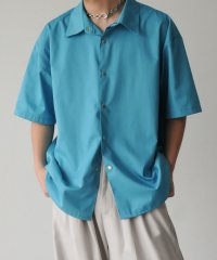 Nilway/スナップボタン半袖レギュラーカラーシャツ/505986423