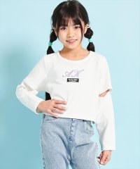 ANAP KIDS/2WAY 袖 箔プリント ミニ 裏毛 トップス/505986527