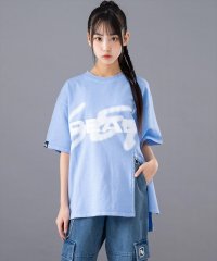 ANAP　GiRL/R+S【リラスポ】ジップ デザイン ミニ 裏毛 ユーズド 加工 Tシャツ (ユニセックスアイテム)/505986543