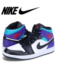 NIKE/NIKE AIR JORDAN 1 MID ナイキ エアジョーダン1 ミッド スニーカー メンズ ブルー DQ8426－154/505986643