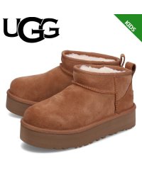 UGG/UGG アグ ウルトラミニ プラットフォーム ムートンブーツ クラシック キッズ 厚底 KIDS CLASSIC ULTRA MINI PLATFORM チェス/505986684