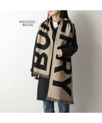 BURBERRY/BURBERRY  マフラー MU B TXT E WL FTBL ロゴ ウール/505987350