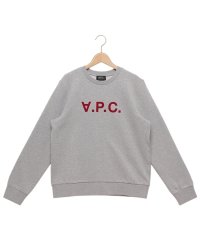 A.P.C./アーペーセー スウェット グレー レッド レディース APC F27644 COFAX TPH/505987375