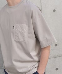 SHIPS any MEN/SHIPS any: 〈撥水加工〉Teflon EcoElite(TM) ナイロンポケット Tシャツ◆/505987704