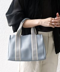 SHIPS any WOMEN/《追加予約》【WEB限定】SHIPS any: ライン テープ ハンドル トート バッグ/505987862