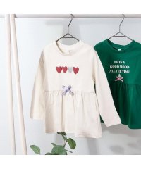 apres les cours/ペプラムチュニック長袖Tシャツ/505477413