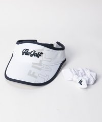 FILA GOLF/FILA GOLF　シュシュ付き腰高サンバイザー/505973236