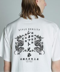 Schott/DRAGON ADVERTISEMENT T－SHIRT/ドラゴン アドバタイズメント Ｔシャツ/505985882