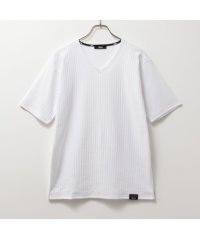 MAC HOUSE(men)/MOSSIMO モッシモ 針抜きVネック半袖Tシャツ 4273－0804/505987317