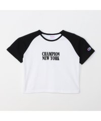 MAC HOUSE(kid's)/Champion チャンピオン 短丈ラグランＴシャツ CK－Z324/505987337