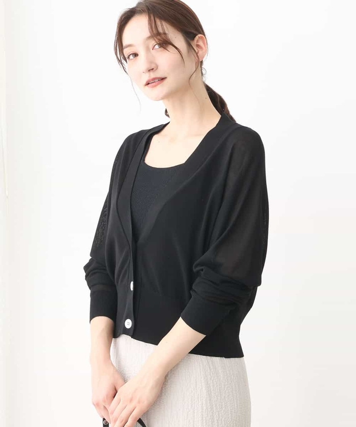 mideal フラッフィーシアーカーディガン 新着ファッション - mideal フラッフィーシアーカーディガン
