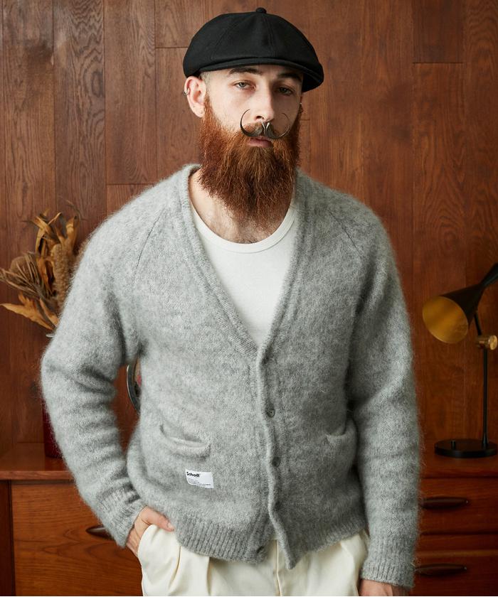 MOHAIR KNIT CARDIGAN/モヘアニット カーディガン(505988416 MOHAIR KNIT CARDIGAN/モヘアニット カーディガン(505988416