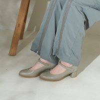 D’ICI/モード エ ジャコモ ディッシィ MODE ET JACOMO D'ICI ラウンドトゥストラップパンプス/505934134