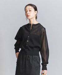 BEAUTY&YOUTH UNITED ARROWS/シアー クルーネック カーディガン －ウォッシャブル－/505951998