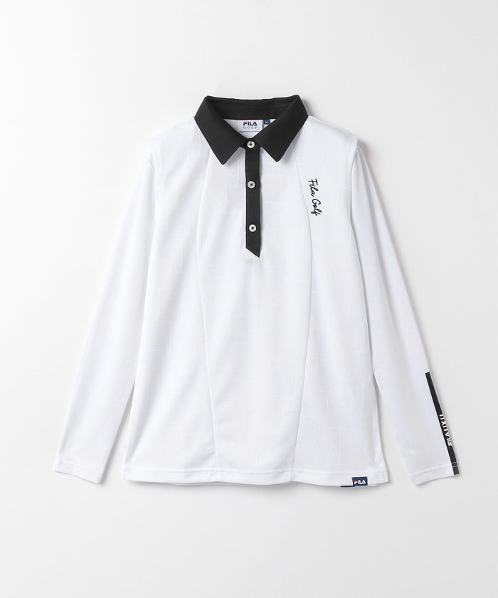 tシャツ 「FILA GOLF」ノースリーブシャツ レディース フィラ ゴルフ FILA GOLF FILA GOLF ノースリーブ＋インナー