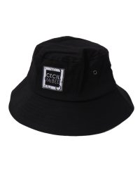 CECIL McBEE green/ セシルマクビーグリーン CECIL McBEE green バケットハット 帽子 ゴルフウェア オールオーバー レディース BUCKET HAT ブラック ホ/505986766