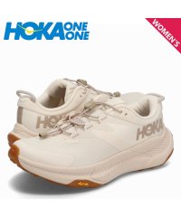 HOKA ONE ONE/ ホカオネオネ HOKA ONE ONE スニーカー ハイキングシューズ トランスポート レディース 厚底 TRANSPORT ベージュ 1123154/505986770