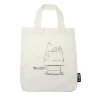 cinemacollection/シネマコレクション cinemacollection スヌーピー ショッピングバッグ ちょいエコバッグ ハウス ピーナッツ ユニック お買い物かばん キャラクタ/505987157