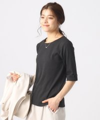 SHOO・LA・RUE　DRESKIP/一枚でもレイヤードでも お袖ロールアップ五分袖Tシャツ/505989835