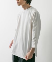 URBAN RESEARCH DOORS/『イージーケア』ポンチ8分袖フットボールTシャツ/505990412