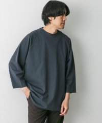 URBAN RESEARCH DOORS/『イージーケア』ポンチ8分袖フットボールTシャツ/505990412