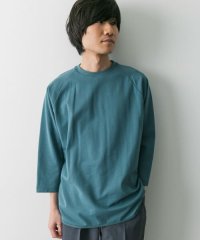 URBAN RESEARCH DOORS/『イージーケア』ポンチ8分袖フットボールTシャツ/505990412