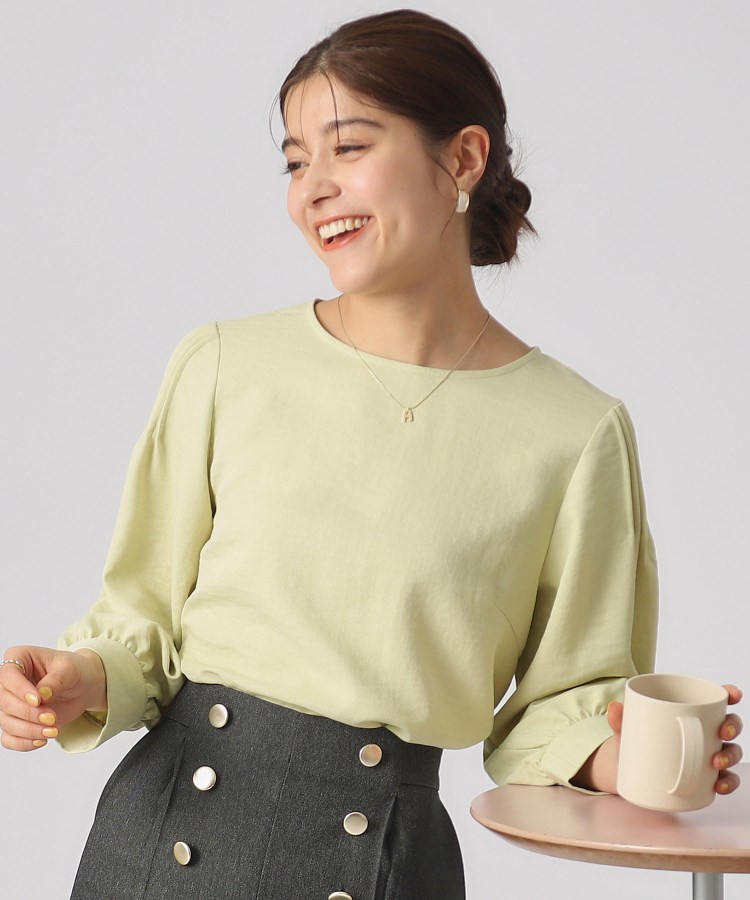 セール 20%OFF】【無理せずキレイ/セットアップ可】お袖タック