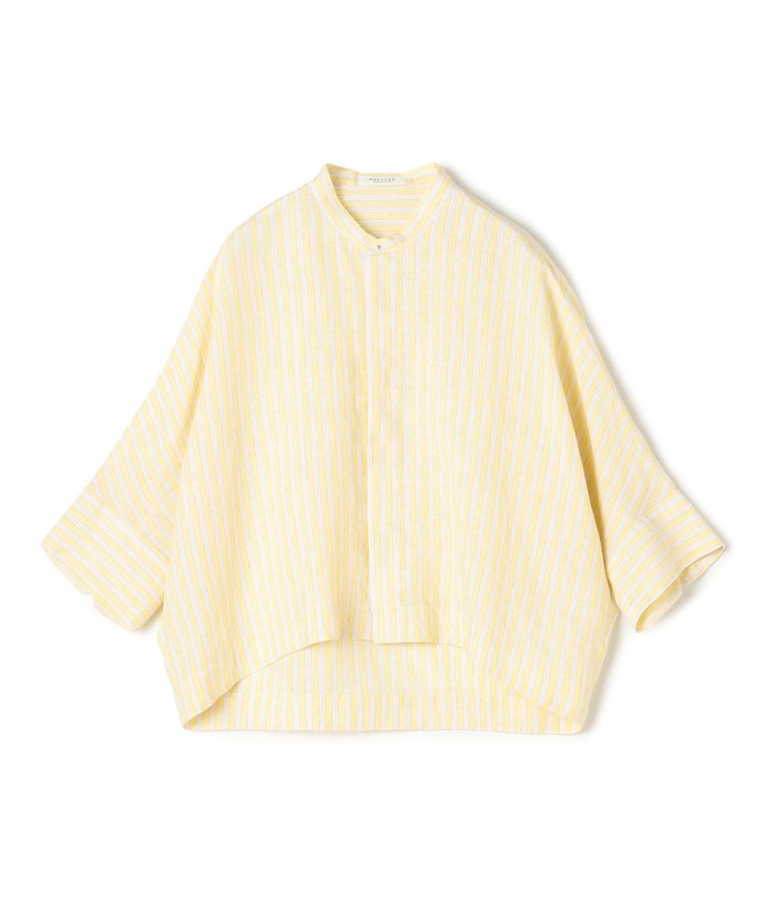 【MACPHEE】リネンシャーティング クロップドシャツ Macphee リネンシャーティング クロップドシャツ | JEANSHOUSE