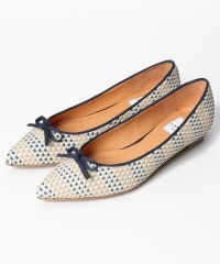 LANVIN en Bleu (SHOES)/リボンモチーフカッターパンプス/505930990